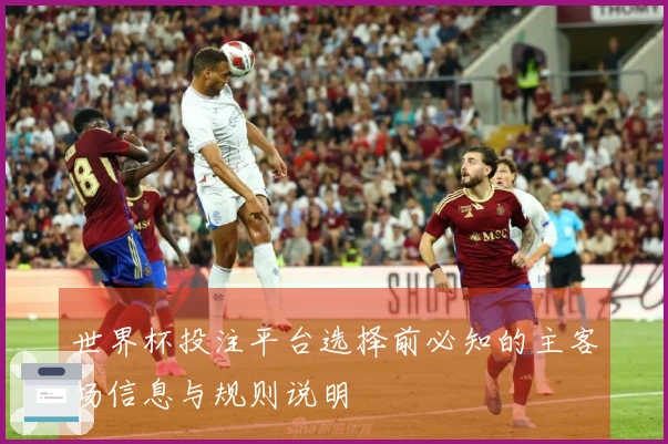 世界杯投注平台选择前必知的主客场信息与规则说明